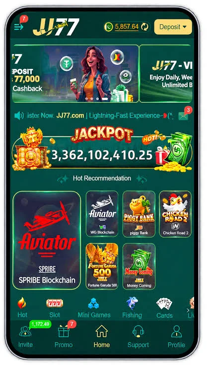 JJ77 Game banner 4